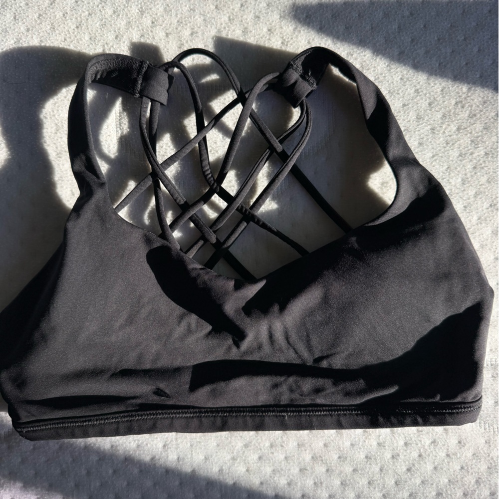 Black Strappy Women's free to be bra